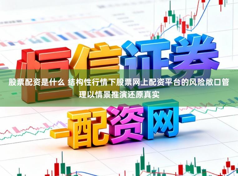 股票配资是什么 结构性行情下股票网上配资平台的风险敞口管理以情景推演还原真实