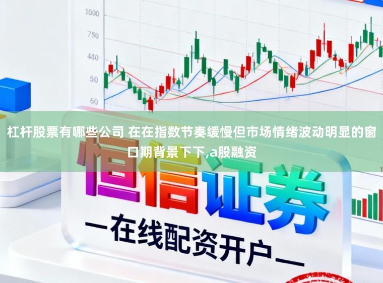 杠杆股票有哪些公司 在在指数节奏缓慢但市场情绪波动明显的窗口期背景下下,a股融资